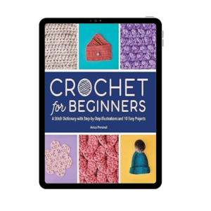Crochet for Beginners: A Stitch Dictionary with Step-by-Step Illustrations and 10 Easy Projects